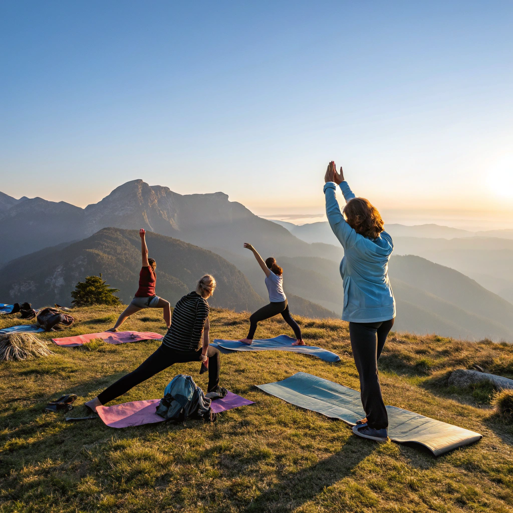 Kenyan wellness training session